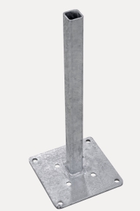 Groja Konsole GJ 48 f&uuml;r Alu-Steckzaunpfosten 7x7cm