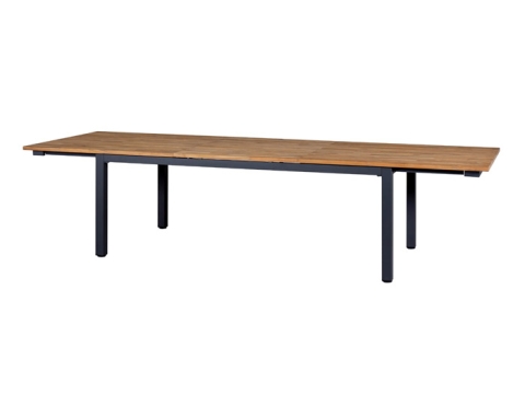 Zebra Hudson Ausziehtisch 230-315x100cm aus Teakholz geb�rstet