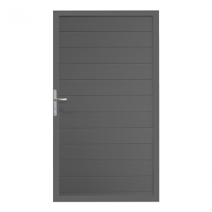 GrojaLumino Alu Steckzaun Universal-Tor 100x180cm anthrazit-anthrazit GrojaLumino Alu Steckzaun Universal-Tor 100x180cm anthrazit-anthrazit