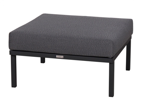 Zebra Hudson Lounge Hocker 73,5x73x42cm mit Kissen