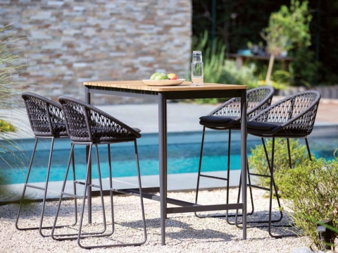 Niehoff Gartenm�bel Bar-Set Kuta-Luna