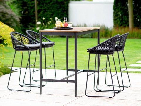 Niehoff Gartenm�bel Bar-Set Kuta-Luna