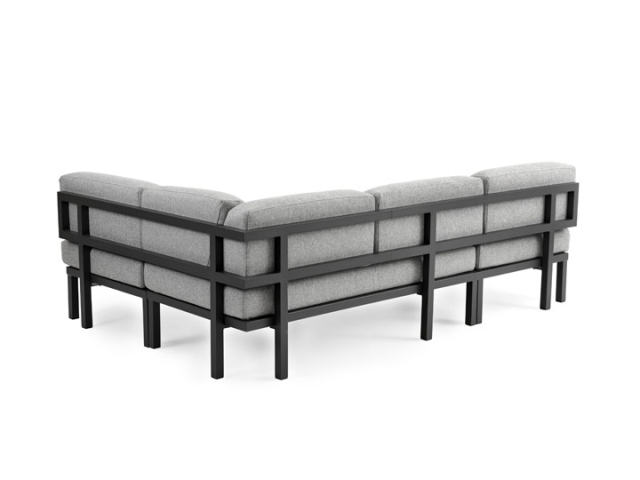 Brafab Gonesse Loungegarnitur mit Kissen 225x295x74cm