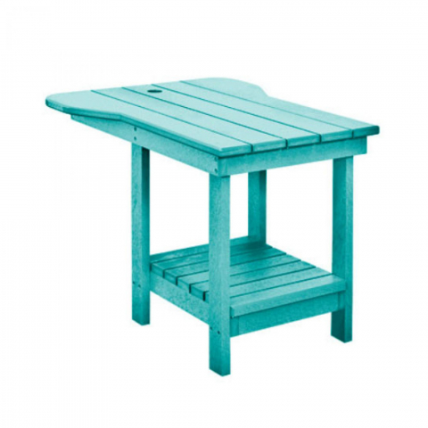 Muskoka Generation Line Tisch mit Schirmloch A12 Turquoise, für C01