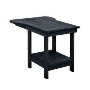 Muskoka Generation Line Tisch mit Schirmloch A12 Black, f&uuml;r C01