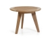 Brafab Kastos Loungetisch rund 60cm H= 45cm Teakholz