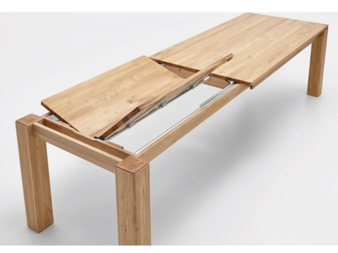 Niehoff Tavoli Frontslide-Ausziehtisch Wildeiche 180cm