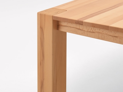 Niehoff Tavoli Frontslide-Ausziehtisch Kernbuche 200cm