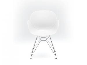 Schalensessel white