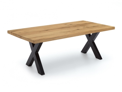 Niehoff Choice Tisch Balkeneiche natur, Kreuzgestell, 200cm Niehoff Choice Tisch Balkeneiche natur, Kreuzgestell, 200cm