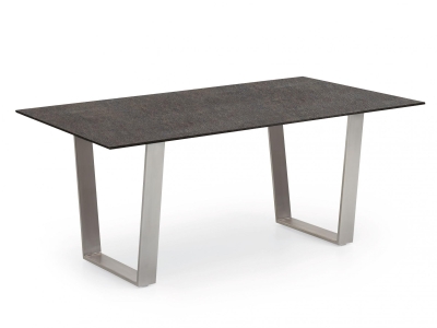 Niehoff Primus Designtisch Trapezkuve HPL Granit-Design 180cm Niehoff Primus Designtisch Trapezkuve HPL Granit-Design 180cm