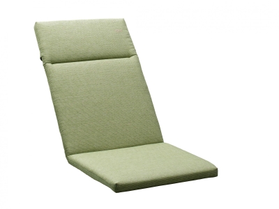 Sieger Klappsessel-Auflage Baumwoll-Polyester-Mix, gr&uuml;n 49x121x4cm