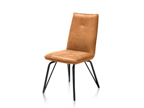 Habufa Bella Stuhl Microfaser Rocky, Cognac