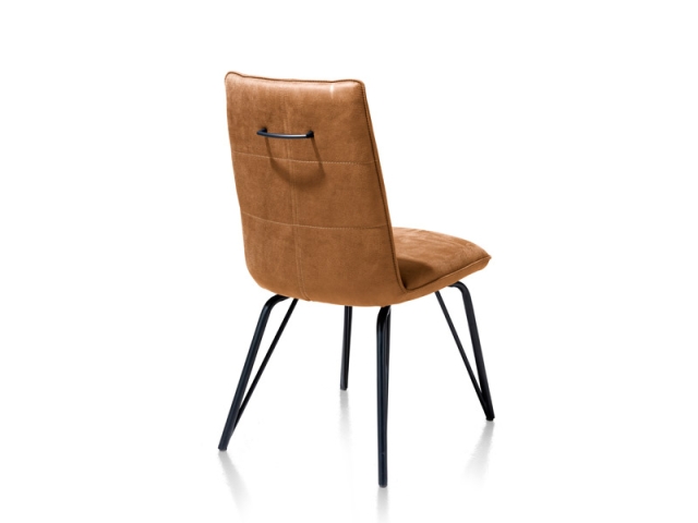 Habufa Bella Stuhl Microfaser Rocky, Cognac