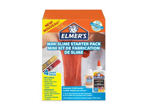 Elmers Mini Slime Starter Kit gold-rot