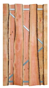 Elephant Douglasie Bohlen-Tor Country 100x180cm mit Stahlrahmen