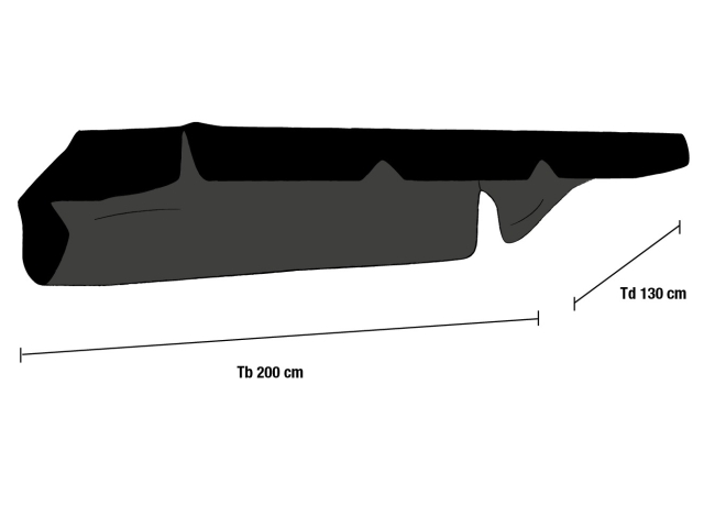 Brafab Bonn - Dach f�r Hollywoodschaukel schwarz