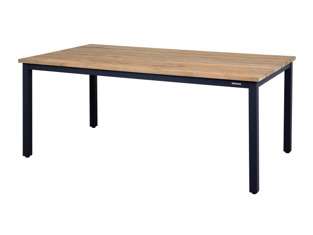 Zebra Alex Gartentisch 180x100cm aus recyceltem Teakholz