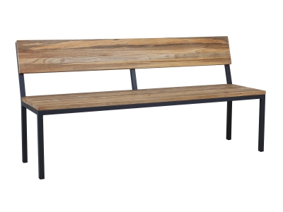 Zebra Alex Gartenbank 57 x 168cm aus recyceltem Teakholz