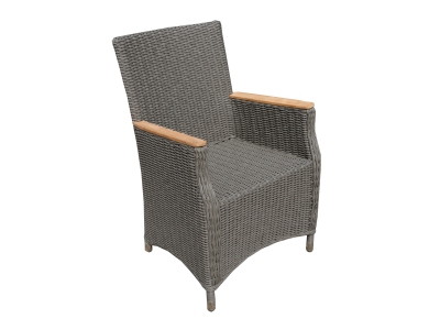 Zebra Novus Sessel Slate mit Alurahmen