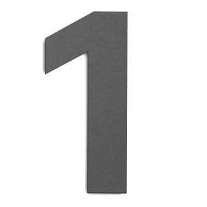 CMD Hausnummer gro&szlig; 1 anthrazit