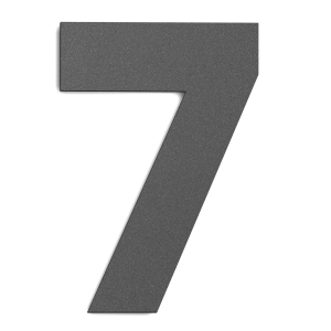 CMD Hausnummer gro&szlig; 7 anthrazit