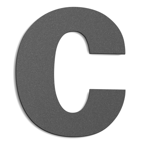 CMD Hausnummer gro� c anthrazit