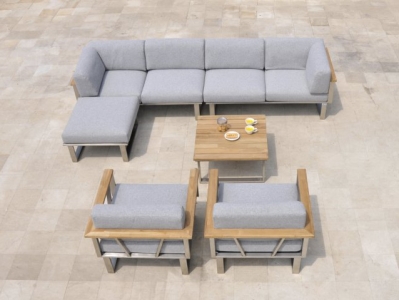 Zebra Gartenm&ouml;bel-Set Belvedere Lounge 6