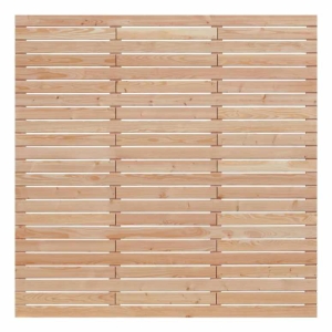 Sichtschutzzaun Valentina L&auml;rche natur 180x180cm