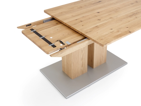 Niehoff Schiebeplattentisch 7543, Charaktereiche 140cm