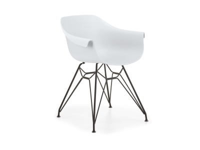 Niehoff Tulip Schalensessel 2072-04 wei&szlig;