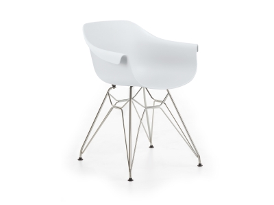 Niehoff Tulip Schalensessel 2072-00 wei&szlig;