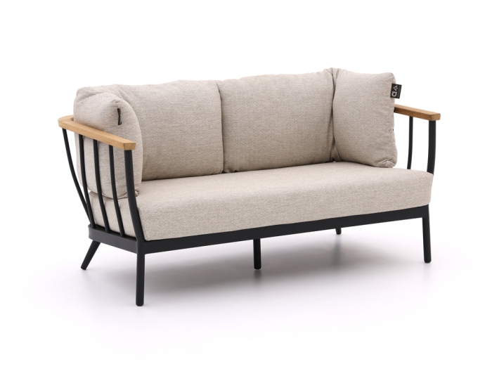 Apple Bee Condor Lounge Sofa 2-Sitzer Alu black 150cm