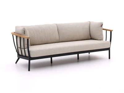 Apple Bee Condor Lounge Sofa 3-Sitzer Alu black 217cm