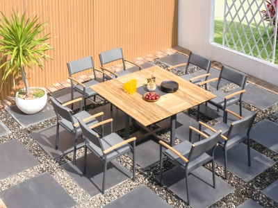 Zebra Gartenm&ouml;bel-Set Quadux Alu-1