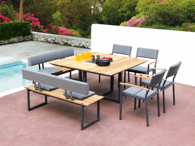 Zebra Gartenm�bel-Set Quadux Alu-2