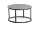 Niehoff Serra Lounge-Tisch rund 60x36cm, Aluminium anthrazit