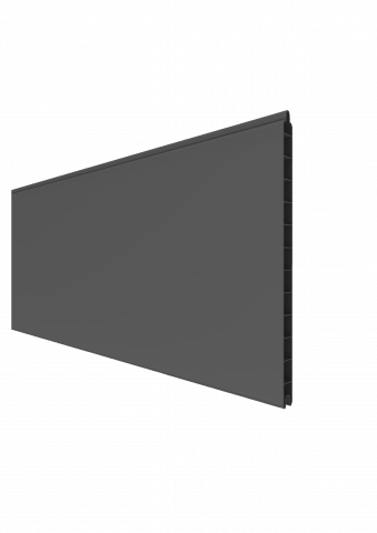 Groja BasicLine Steckzaun Einzelprofil anthrazit 1,9x30x180cm