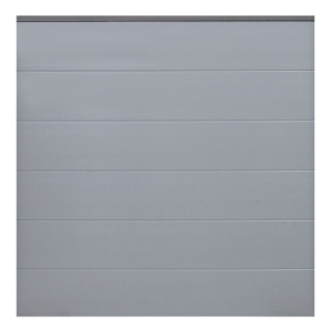 GroJa BasicLine Steckzaun-Set silbergrau-anthrazit 180x180cm