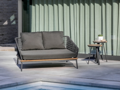 Niehoff Freeport Daybed -Salvo Beistelltisch Gartenm&ouml;bel-Set