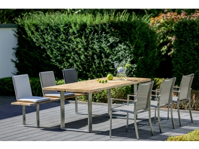 Niehoff Sitzgruppe Solid-Nette-Tina 8-teilig