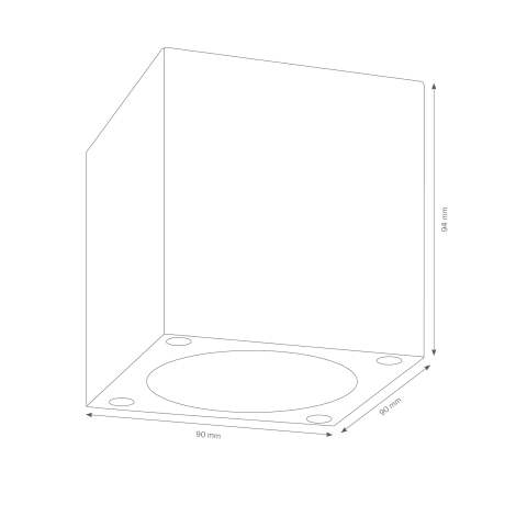 LCD Deckenleuchte 5029 Wei�