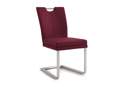 Niehoff Colorado Schwingstuhl 151, Flachstahl, Microfaser Nirvana rot Niehoff Colorado Schwingstuhl 151, Flachstahl, Microfaser Nirvana rot