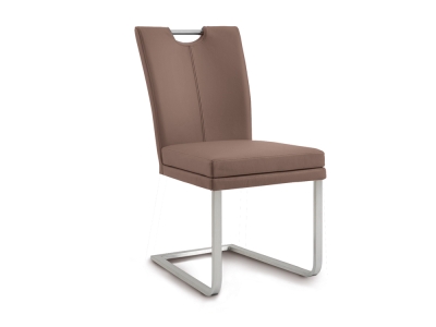 Niehoff Colorado Schwingstuhl 151, Flachstahl, Microfaser Atlantis Havanna braun Niehoff Colorado Schwingstuhl 151, Flachstahl, Microfaser Atlantis Havanna braun