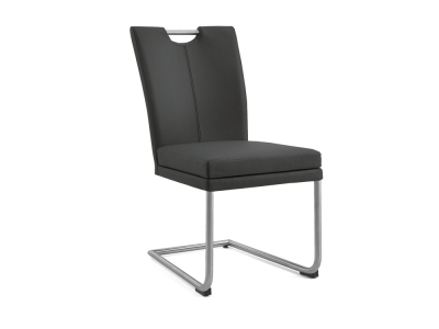 Niehoff Colorado Schwingstuhl 651, Rundrohr, Leder anthrazit Niehoff Colorado Schwingstuhl 651, Rundrohr, Leder anthrazit