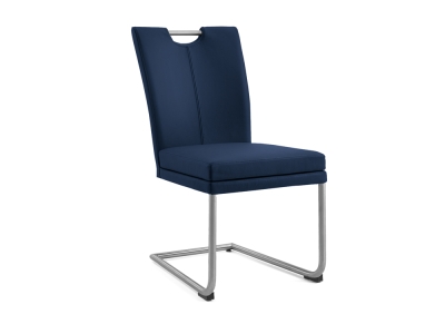 Niehoff Colorado Schwingstuhl 651, Rundrohr, Microfaser Nirvana dunkelblau Niehoff Colorado Schwingstuhl 651, Rundrohr, Microfaser Nirvana dunkelblau