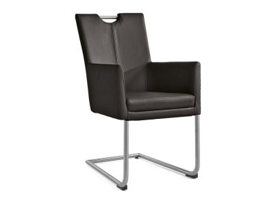 Niehoff Colorado Schwingstuhl AL 652, Rundrohr, Microfaser Atlantis anthrazit Niehoff Colorado Schwingstuhl AL 652, Rundrohr, Microfaser Atlantis anthrazit