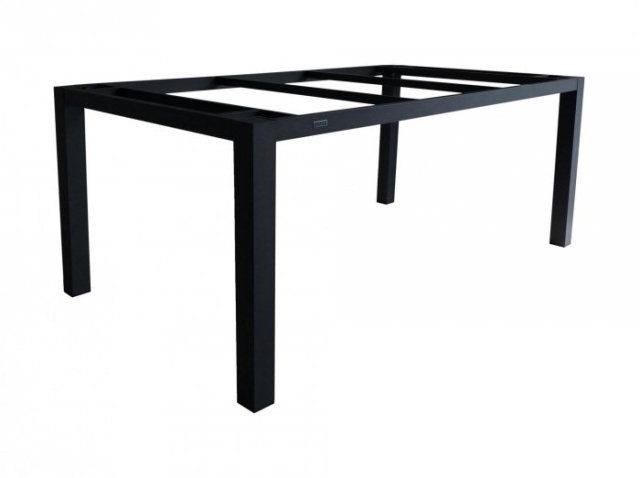 Zebra Alus Tischgestell 160x90cm Graphite ohne Tischplatte