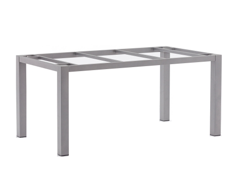 Zebra Alus Tischgestell 160x90cm elegance grey ohne Tischlplatte
