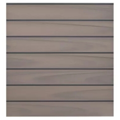 BiColor-Abschlussprofil Anthrazit